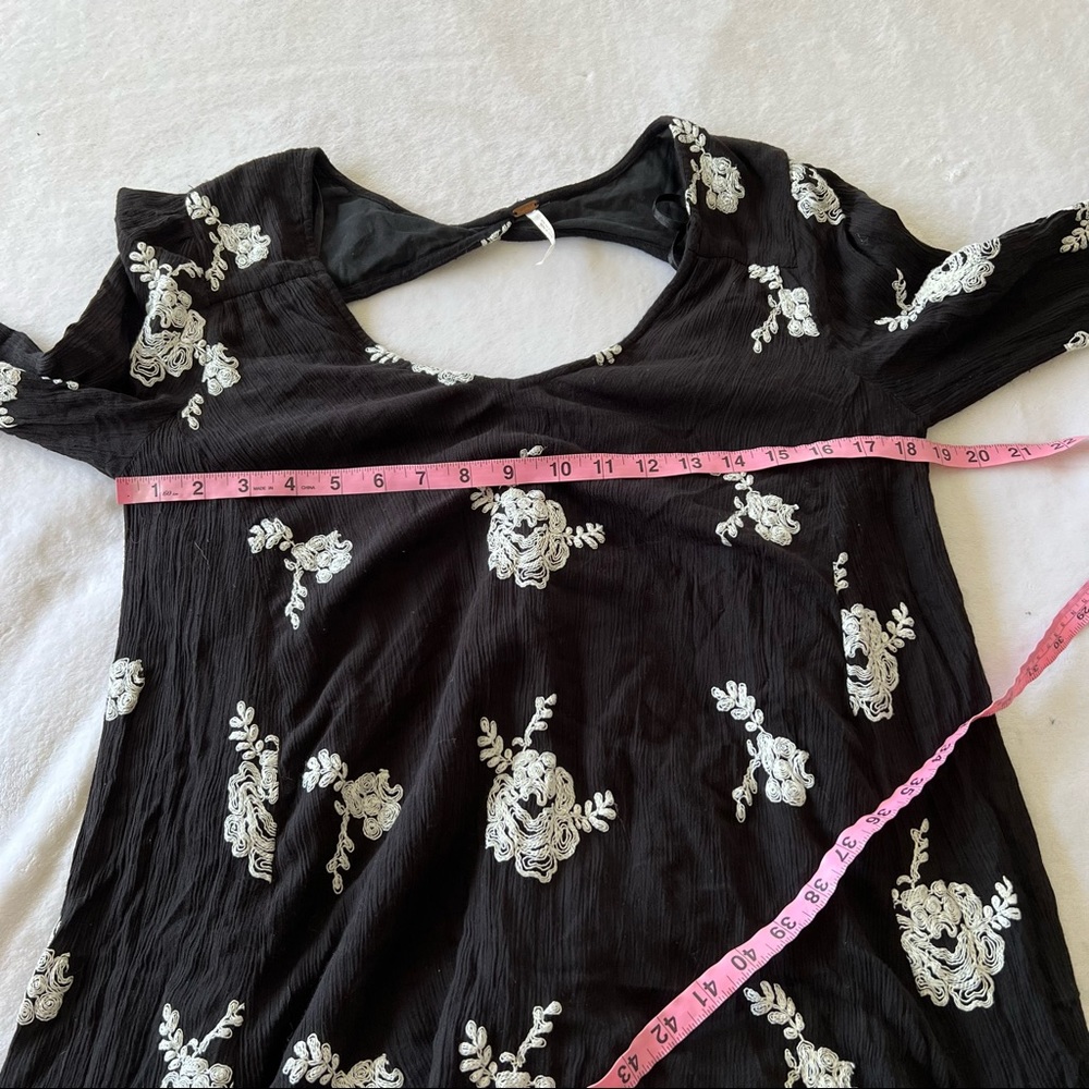 Free People Emma Embroidered Mini Dress - Picture 6 of 9